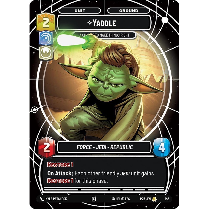 Yaddle – A Chance To Make Things Right (143) (143) [Sector and Regional Promos: Season 1] (ONLINE ORDER ONLY)