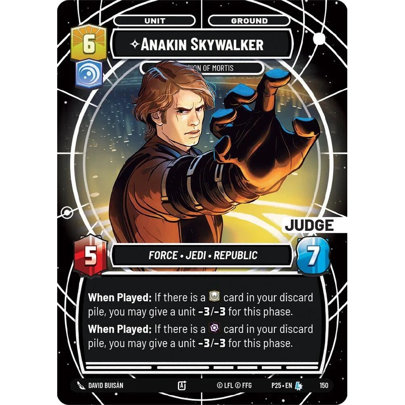 Anakin Skywalker – Champion of Mortis (146) (146) [Judge Promos] (ONLINE ORDER ONLY)
