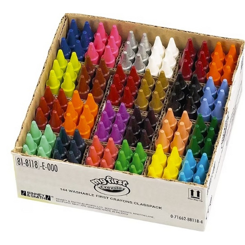 Crayola Jumbo Crayons Class Pack of 144