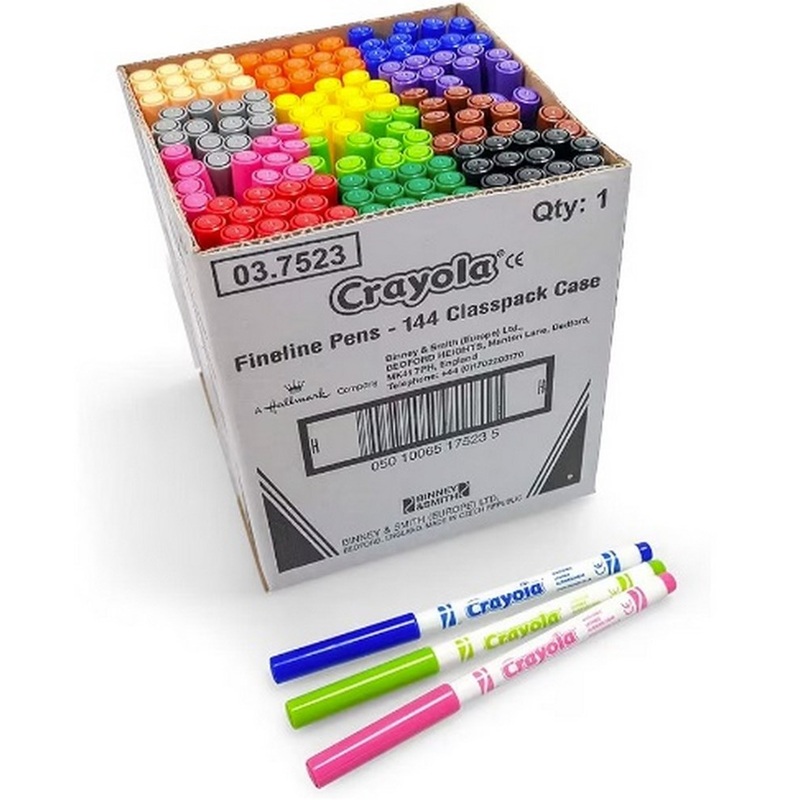 Crayola Supertips Class Pack of 144