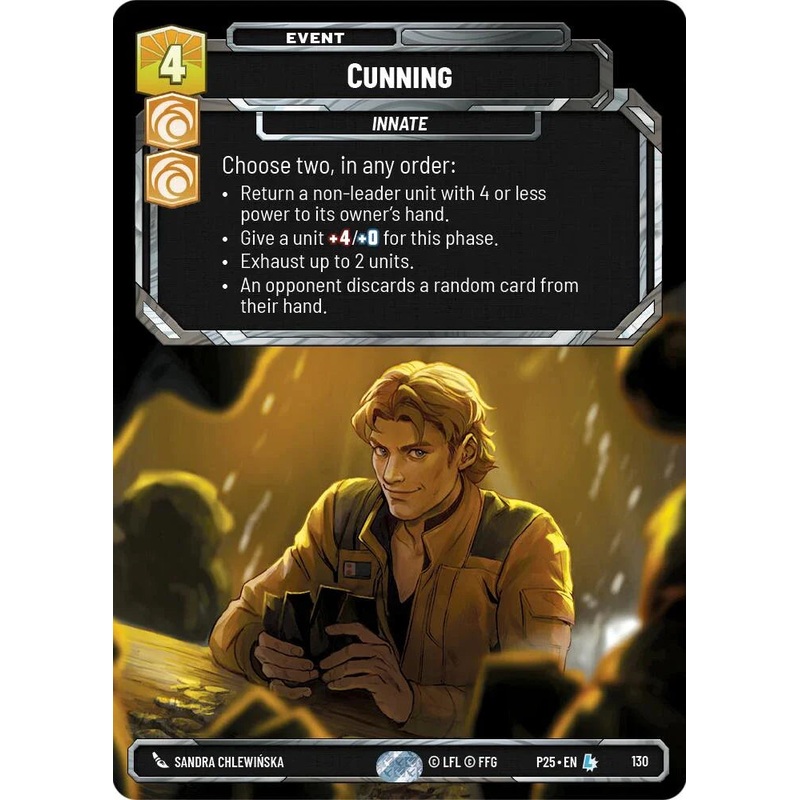 Cunning (130) (130) [Sector and Regional Promos: Season 1] (ONLINE ORDER ONLY)