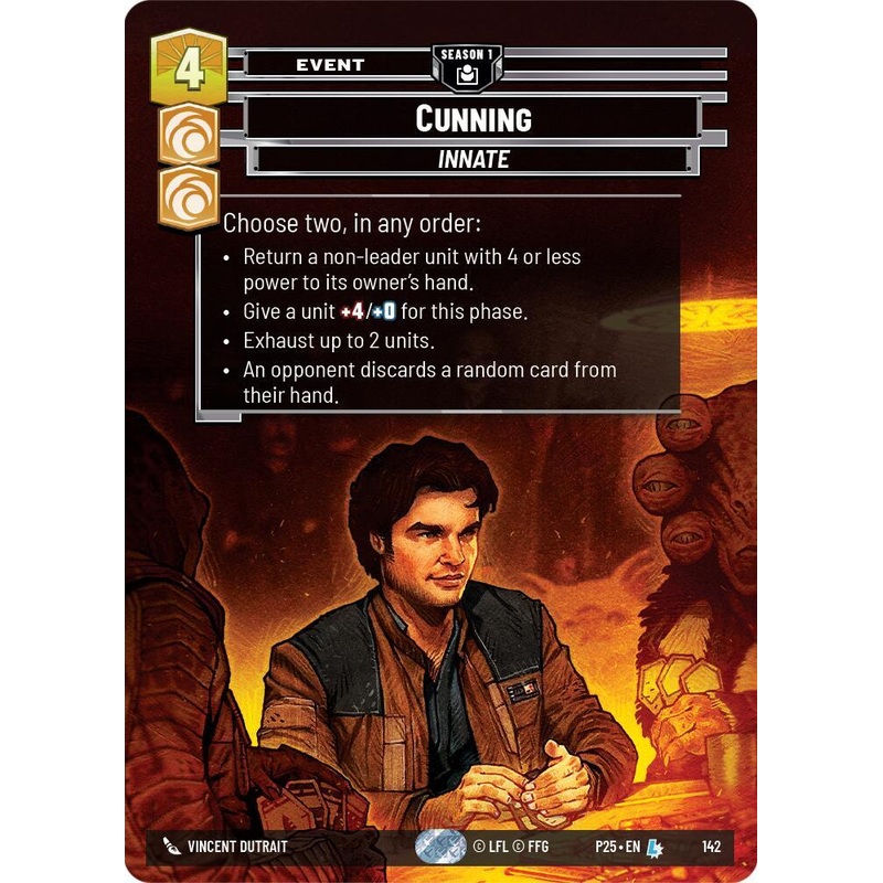 Cunning (142) (142) [Sector and Regional Promos: Season 1] (ONLINE ORDER ONLY)