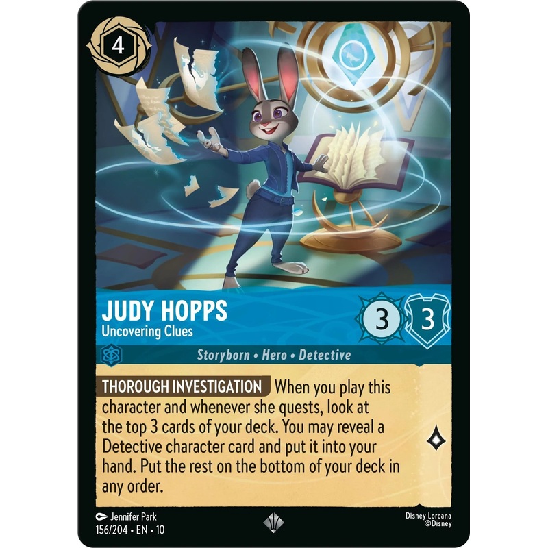 Judy Hopps – Uncovering Clues (156/204) [Whispers in the Well] (ONLINE ORDER ONLY)