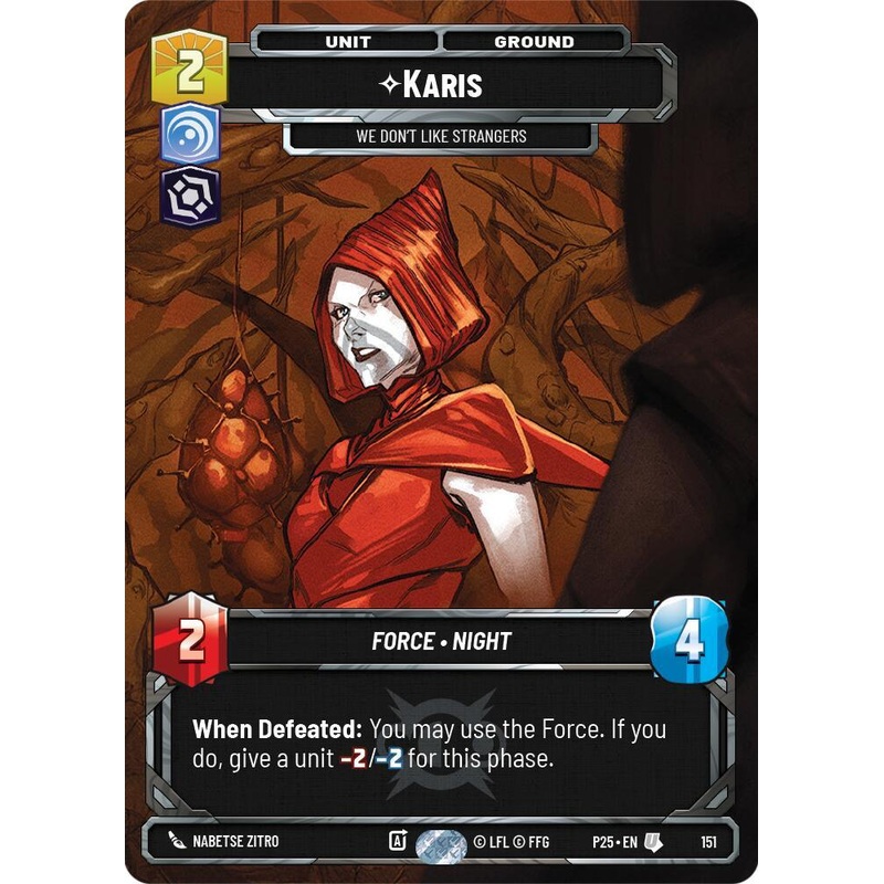 Karis – We Don’t Like Strangers (151) (151) [Sector and Regional Promos: Season 1] (ONLINE ORDER ONLY)