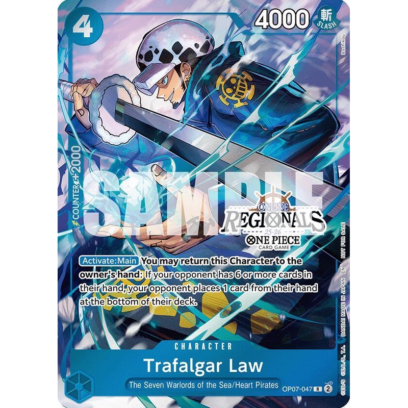 Trafalgar Law (Online Regional Participation Pack 2025 Vol.2) [One Piece Promotion Cards] (ONLINE ORDER ONLY)
