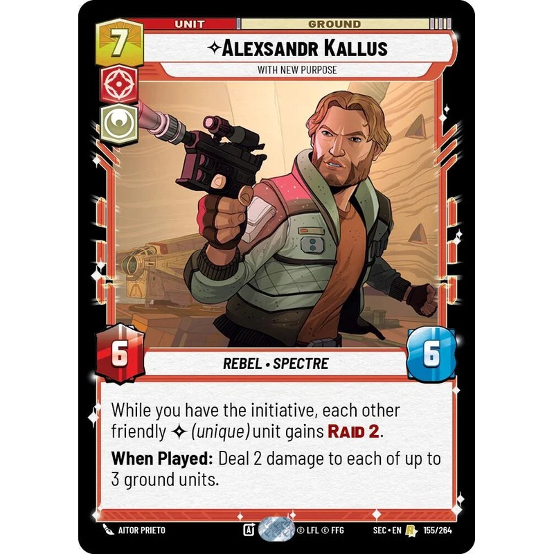 Alexsandr Kallus (155/264) – With New Purpose (155/264) [Secrets of Power] (ONLINE ORDER ONLY)