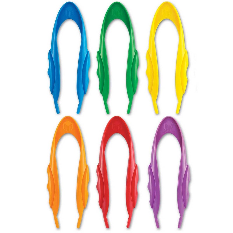 CleverCo Easy Grip Tweezers Set of 6