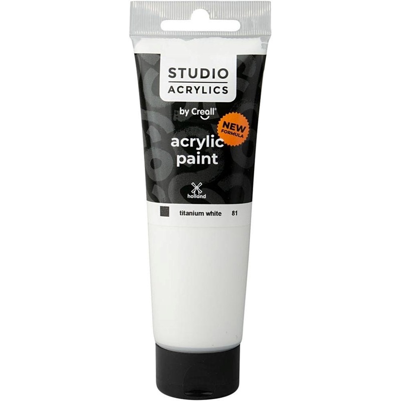 Creall Studio Acrylic  120ml tube white