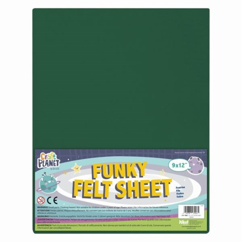 Funky Felt  912 Forest  Pack of 24