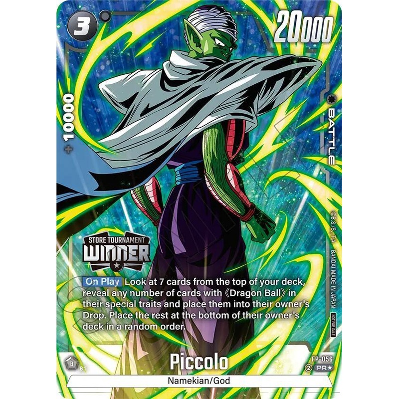Piccolo (FP-056) (Tournament Pack 08 – Winner) [Fusion World Tournament Cards] (ONLINE ORDER ONLY)