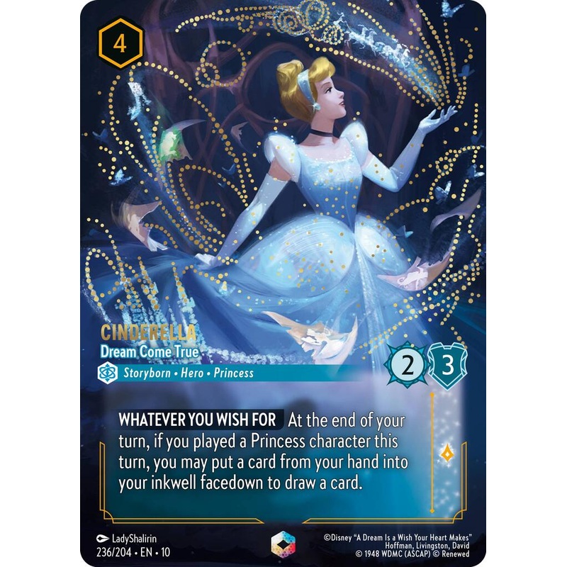 Cinderella – Dream Come True (Enchanted) (236/204) [Whispers in the Well] (ONLINE ORDER ONLY)