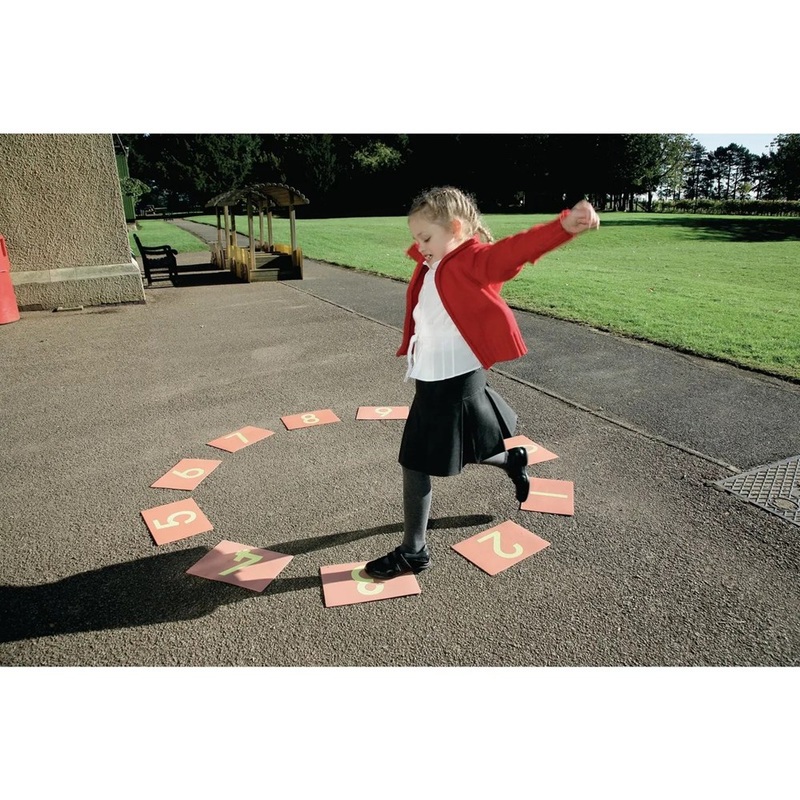 **Learn Well 0 to 10 Floor Number Mats