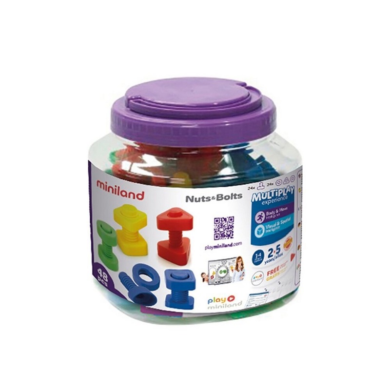 Nuts & Bolts Tub of 48