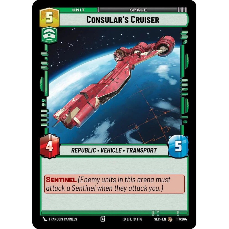 Consular’s Cruiser (117/264) (117/264) [Secrets of Power] (ONLINE ORDER ONLY)