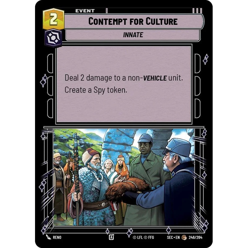 Contempt for Culture (246/264) (246/264) [Secrets of Power] (ONLINE ORDER ONLY)
