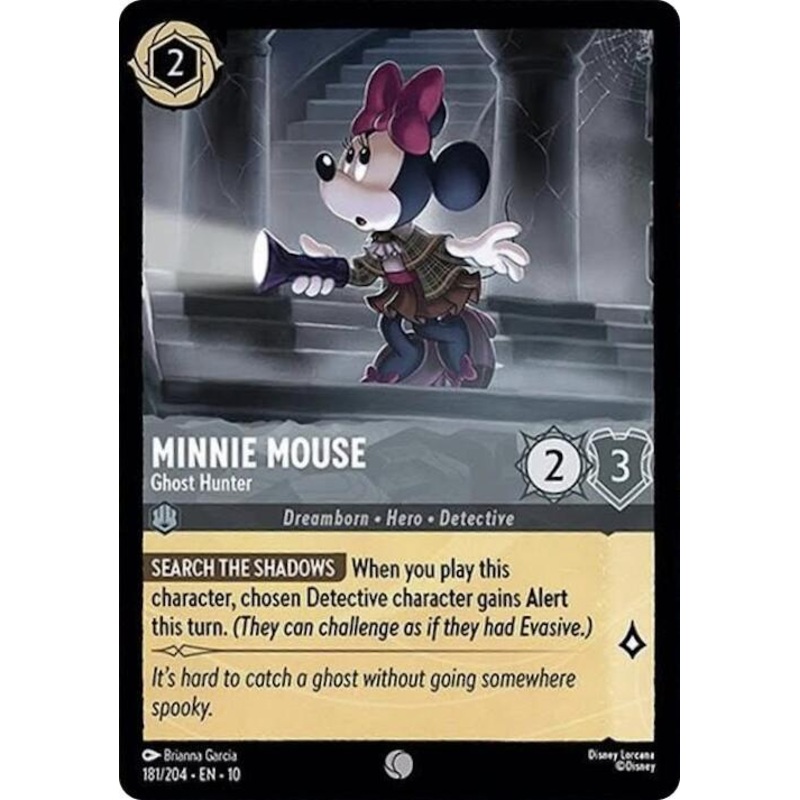 Minnie Mouse – Ghost Hunter (181/204) [Whispers in the Well] (ONLINE ORDER ONLY)