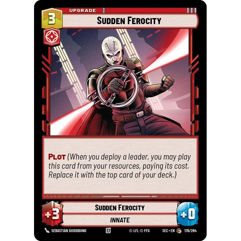 Sudden Ferocity (176/264) (176/264) [Secrets of Power] (ONLINE ORDER ONLY)