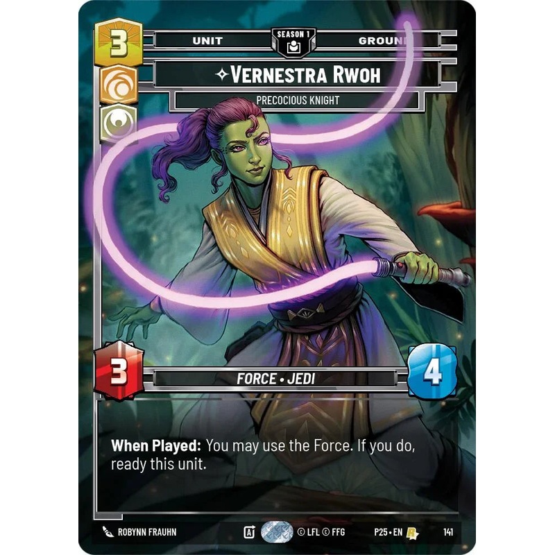 Vernestra Rwoh – Precocious Knight (141) (141) [Sector and Regional Promos: Season 1] (ONLINE ORDER ONLY)