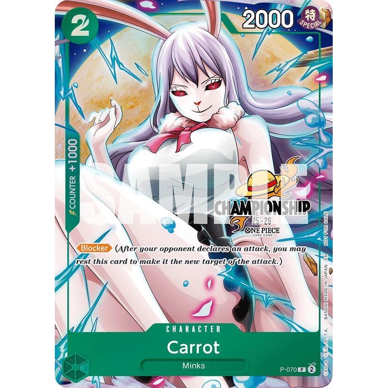 Carrot (CS 25-26 Event Pack Finalist Ver.) [One Piece Promotion Cards] (ONLINE ORDER ONLY)