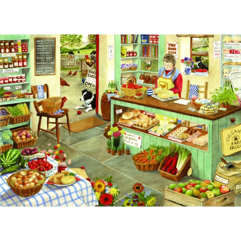 Farm Shop  1000 Piece Jigsaw Puzzle