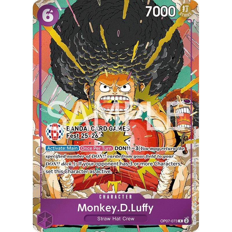 Monkey.D.Luffy (BANDAI Card Games Fest 25-26) [One Piece Promotion Cards] (ONLINE ORDER ONLY)