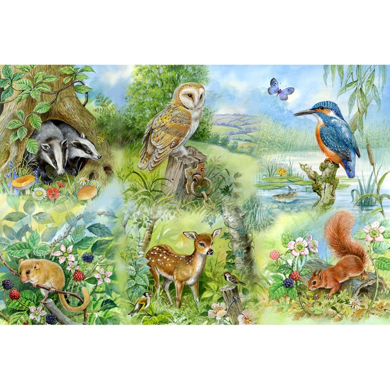 Nature Study  BIG 250 Piece Jigsaw Puzzle