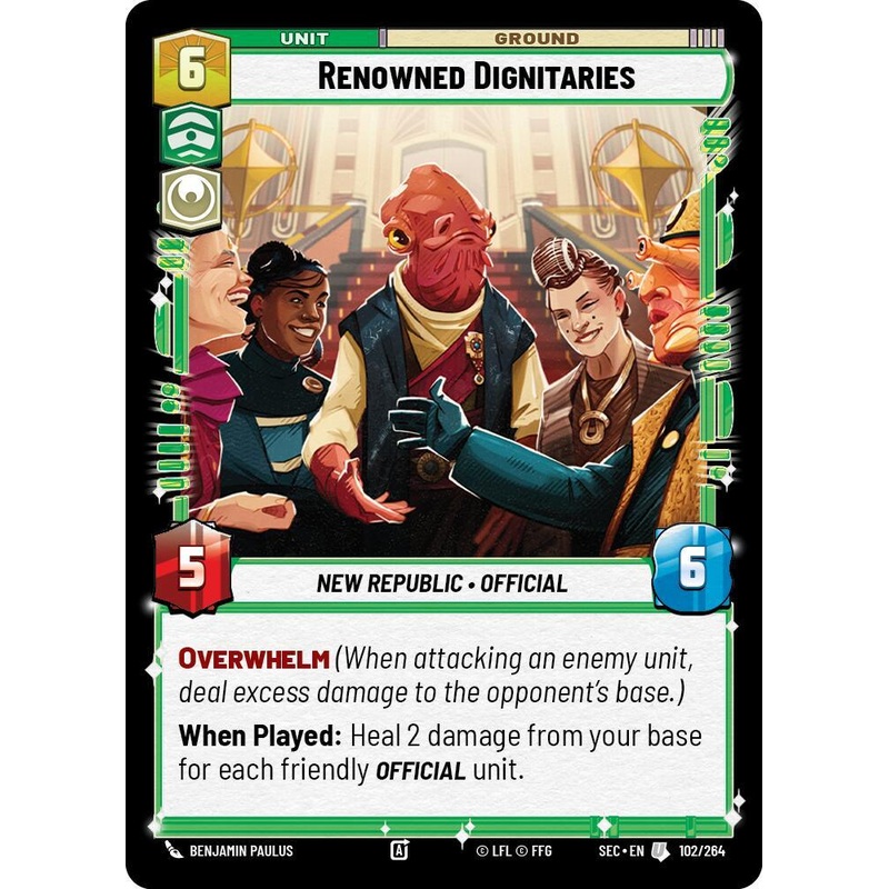 Renowned Dignitaries (102/264) (102/264) [Secrets of Power] (ONLINE ORDER ONLY)