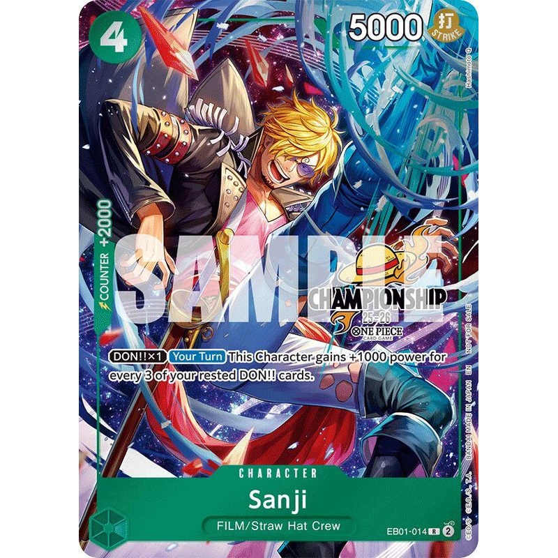 Sanji (CS 25-26 Celebration Pack) [One Piece Promotion Cards] (ONLINE ORDER ONLY)