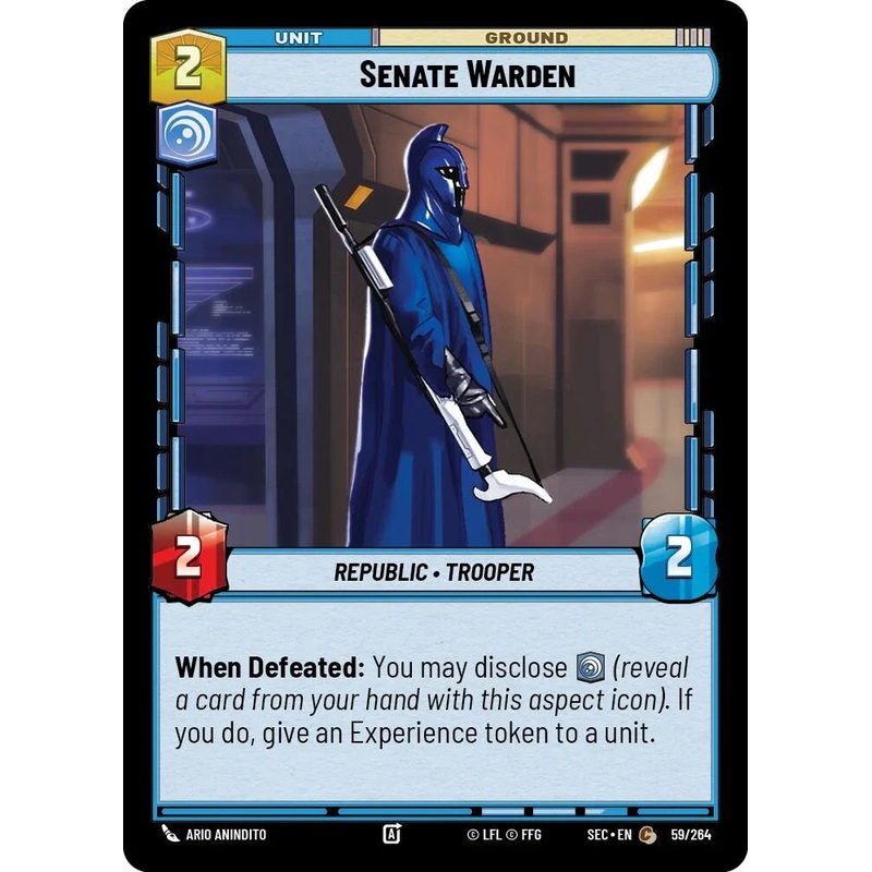 Senate Warden (59/264) (59/264) [Secrets of Power] (ONLINE ORDER ONLY)