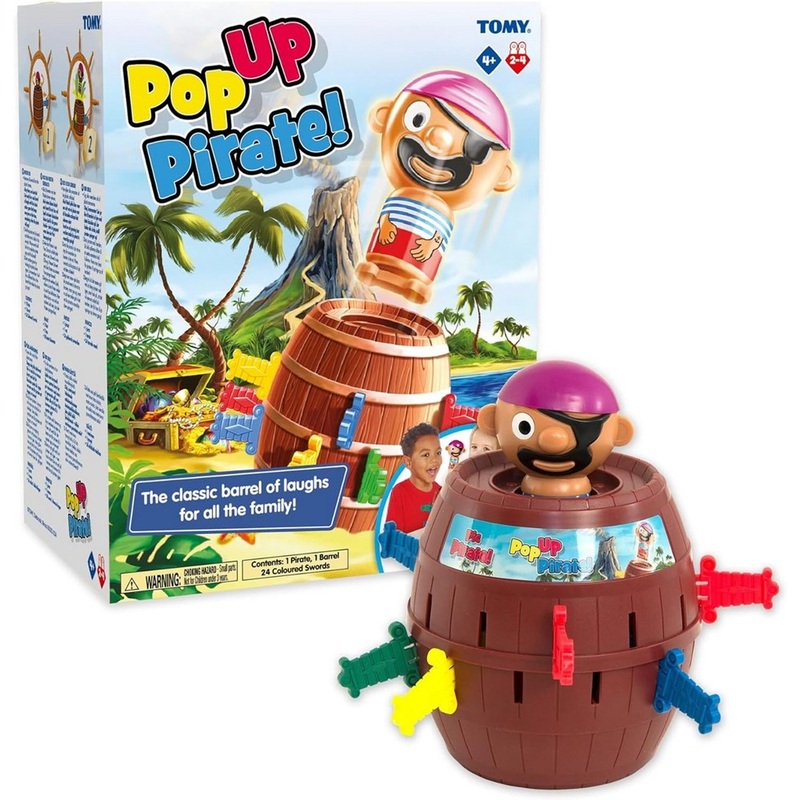 Tomy Pop Up Pirate Classic Childrens Action Board Game