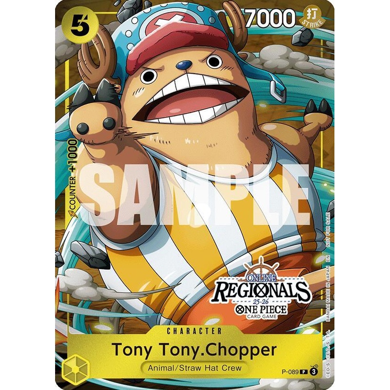 Tony Tony.Chopper (Online Regional Participation Pack 2025 Vol.2) [One Piece Promotion Cards] (ONLINE ORDER ONLY)
