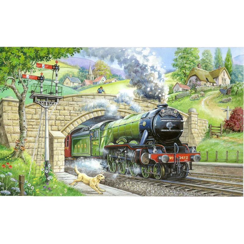 Train Spotting  BIG 250 Piece Jigsaw Puzzle