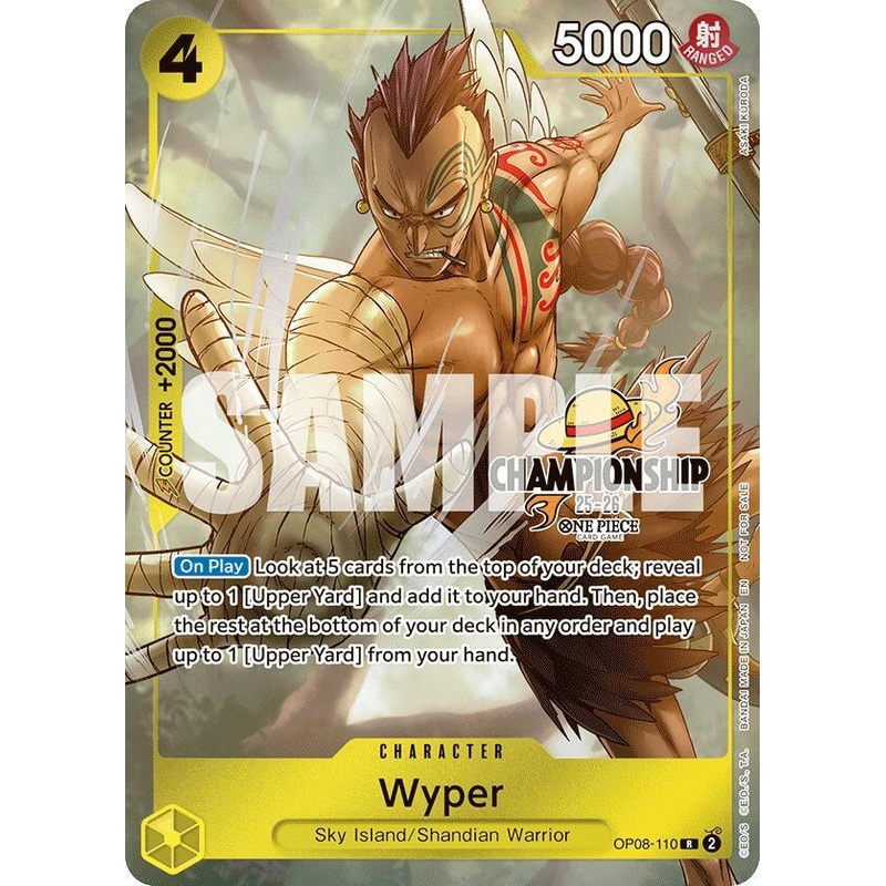 Wyper (CS 25-26 Celebration Pack) [One Piece Promotion Cards] (ONLINE ORDER ONLY)