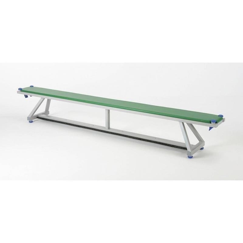 Padded Balance Bench  Green- 2.4m