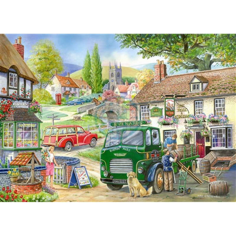 Roll Out The Barrel  1000 Piece Jigsaw Puzzle