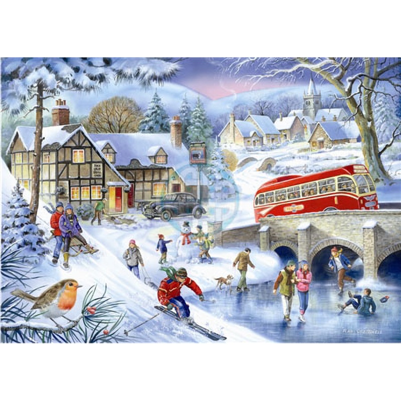 Winter Games  1000 Piece Jigsaw Puzzle