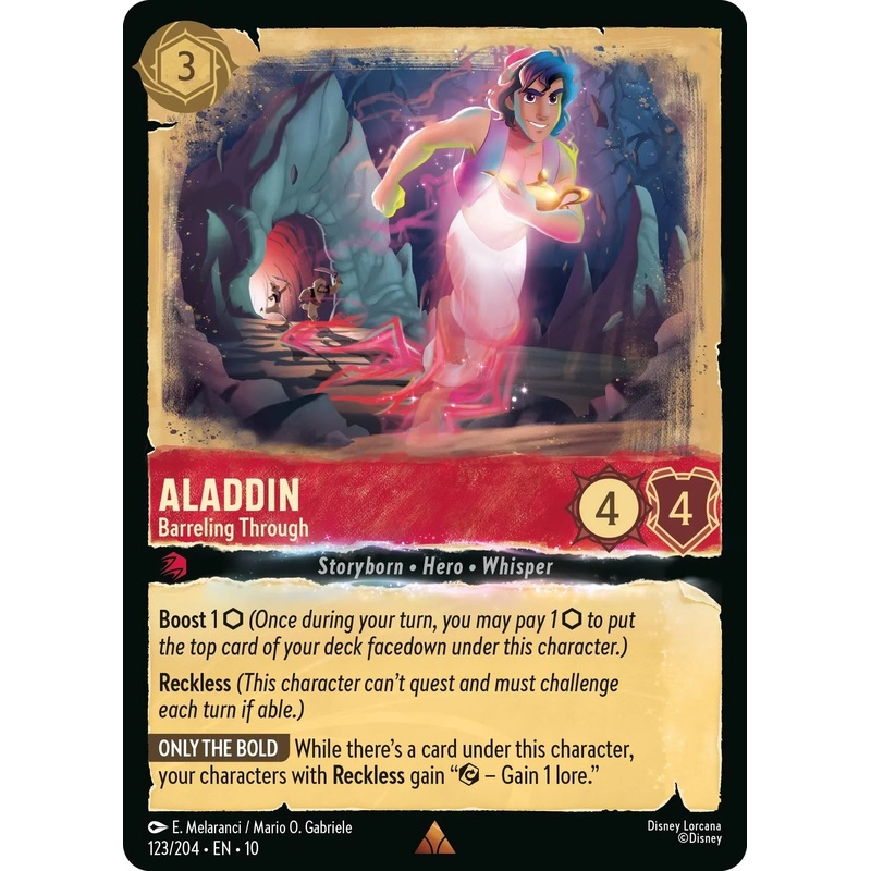 Aladdin – Barreling Through (123/204) [Whispers in the Well] (ONLINE ORDER ONLY)