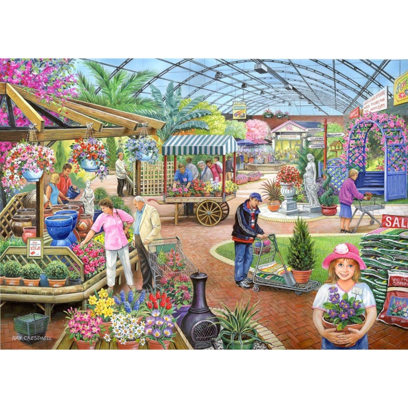 At The Garden Centre  1000 Piece Jigsaw Puzzle