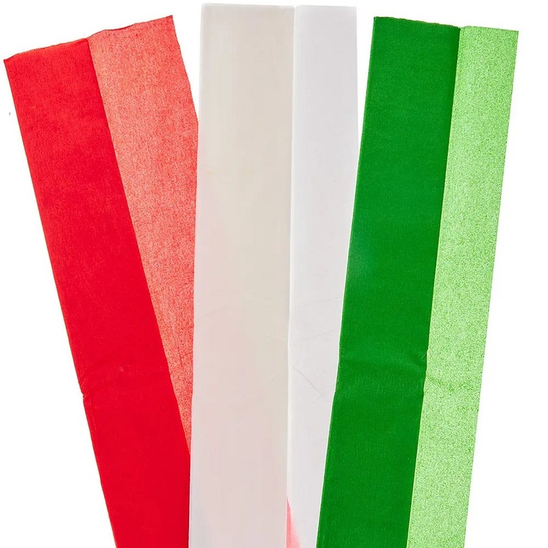 Christmas Crepe Paper