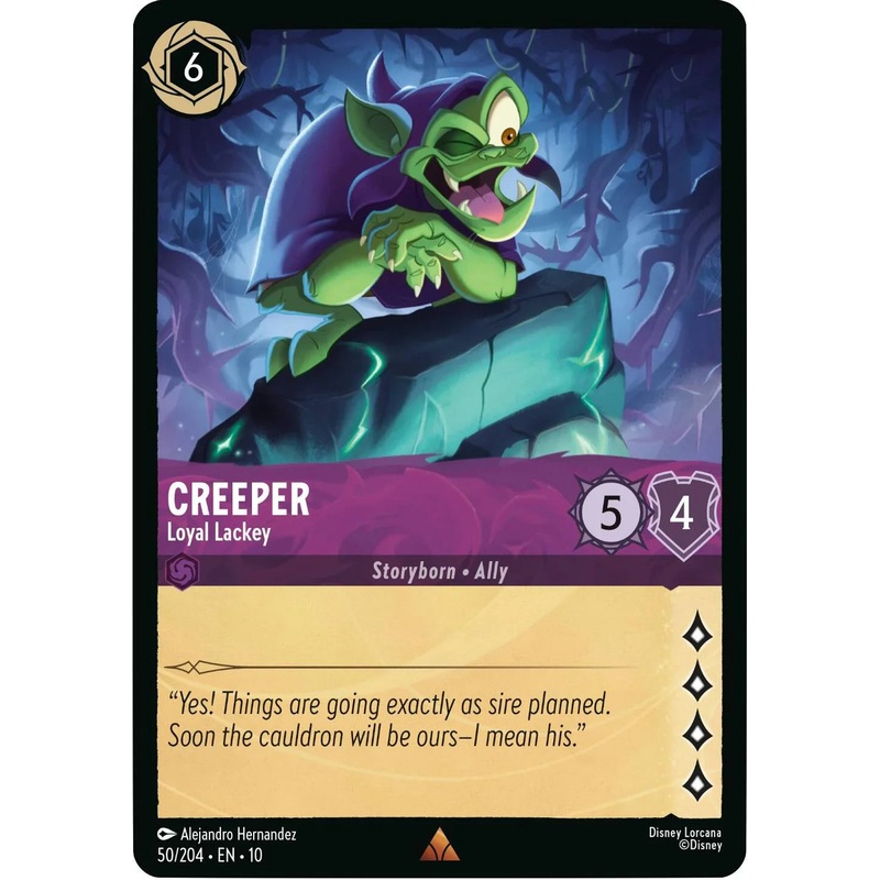 Creeper – Loyal Lackey (50/204) [Whispers in the Well] (ONLINE ORDER ONLY)