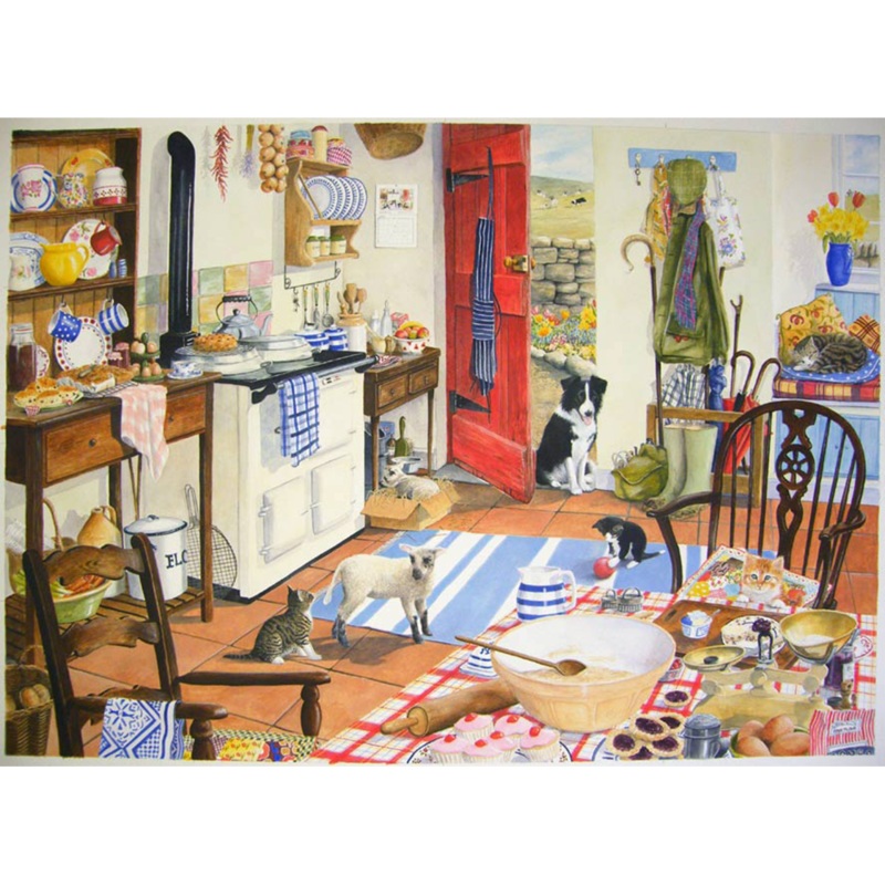 Farmhouse Kitchen  1000 Piece Jigsaw Puzzle