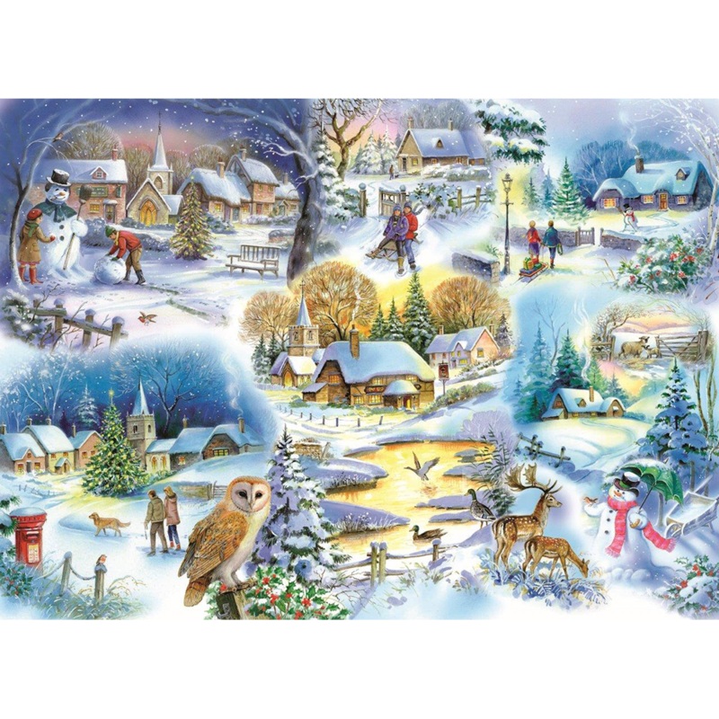 Let It Snow  1000 Piece Jigsaw Puzzle