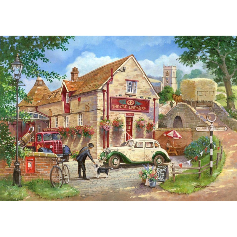 Old Brewery  500 Piece Jigsaw Puzzle