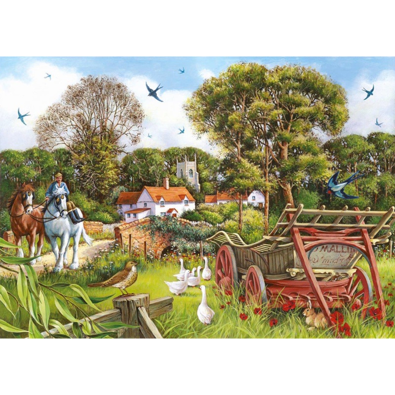 Strolling Along  BIG 500 Piece Jigsaw Puzzle