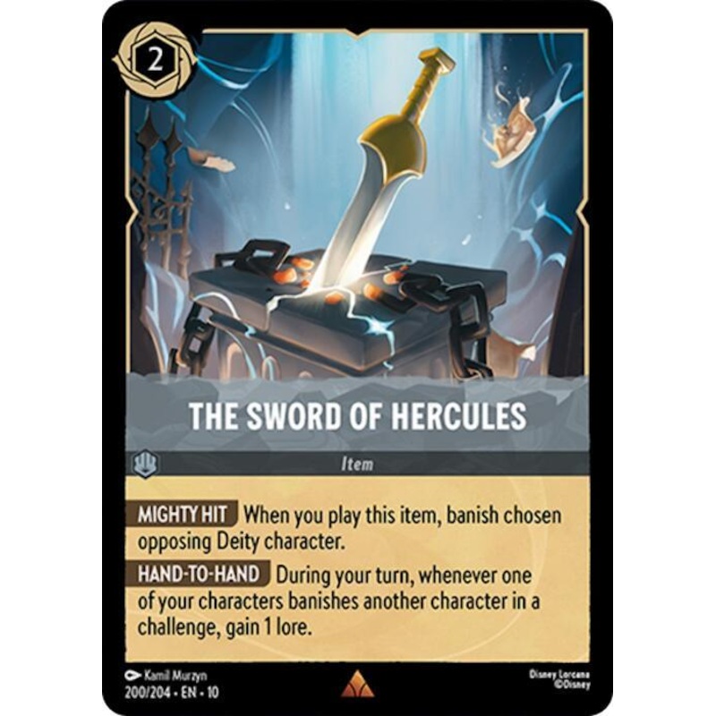 The Sword of Hercules (200/204) [Whispers in the Well] (ONLINE ORDER ONLY)