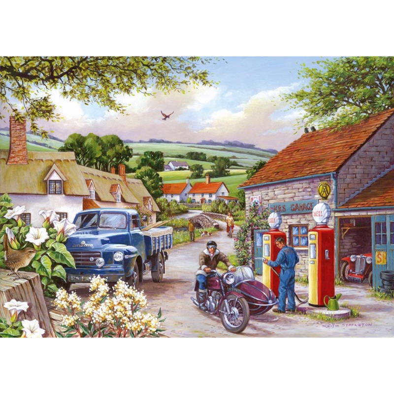 Topping Up  BIG 500 Piece Jigsaw Puzzle