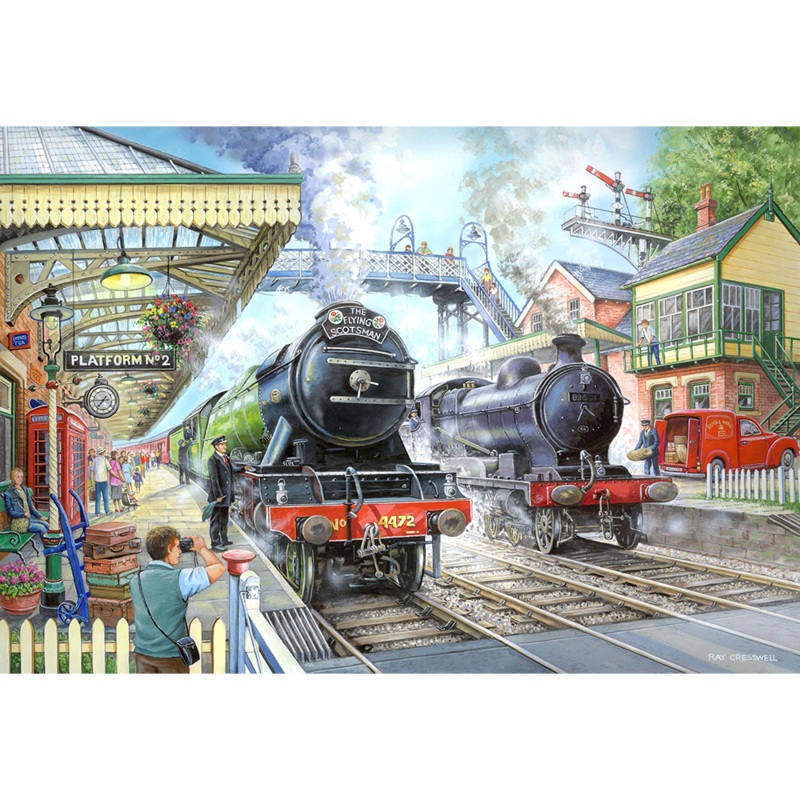 Train Now Standing  1000 Piece Jigsaw Puzzle