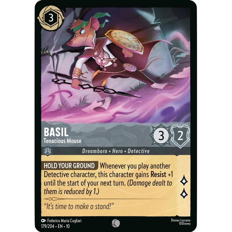 Basil – Tenacious Mouse (179/204) [Whispers in the Well] (ONLINE ORDER ONLY)