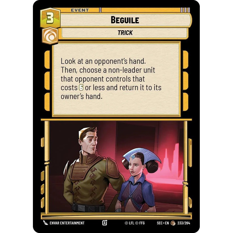 Beguile (233/264) (233/264) [Secrets of Power] (ONLINE ORDER ONLY)