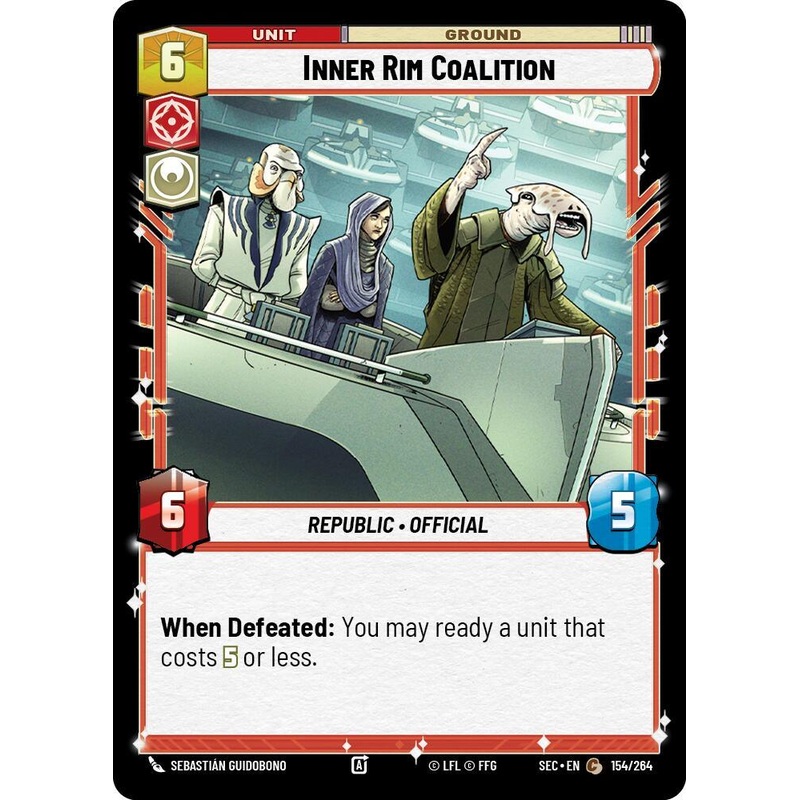 Inner Rim Coalition (154/264) (154/264) [Secrets of Power] (ONLINE ORDER ONLY)